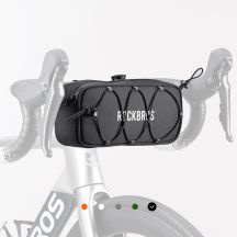 ROCKBROS TL001 Lenkertasche, Schwarz