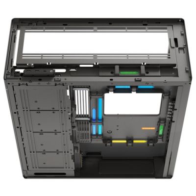 2. HAVN HS 420 VGPU PC-Gehäuse, Midi-Tower, E-ATX, gehärtetes Glas, PCIe 5.0 Riser -