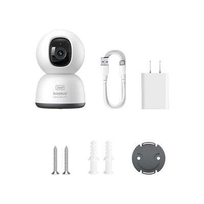 6. Baseus Security P1 Lite 2K Innenkamera (EU-Version) – Weiß