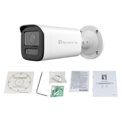 3. LevelOne IPCam FCS-5222 2MP H.265 IR PoE Dome-Kamera