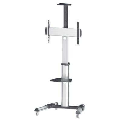 Mobiler TV-Ständer für LED/LCD/PDP-Fernseher (37–70 Zoll), bis 50 kg, verstellbar