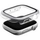 2. Uniq Voute Hartglasgehäuse für Apple Watch 10 46 mm - Silber