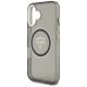 6. Guess IML Metal Mountain Logo MagSafe iPhone 16 Hülle - Schwarz
