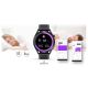 9. GIEWONT Vertex SmartCall GW450-2 Carbon/Carbon Leder Smartwatch
