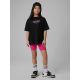 6. Locker geschnittenes Mädchen-T-Shirt mit Aufdruck 4F 4FJRSS26TTSHF4137-20S