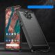 5. Carbon Case Flexible Hülle für Nokia X100 schwarz