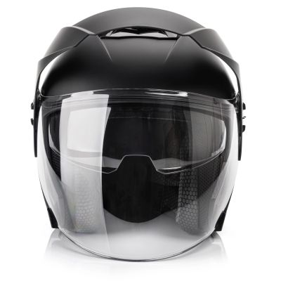 31. Meteor Hekato L Motorradhelm 59-60 cm schwarz