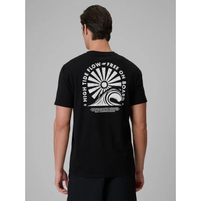 2. Lässiges Herren-T-Shirt mit Aufdruck 4F 4FRSS26TTSHM4296-20S