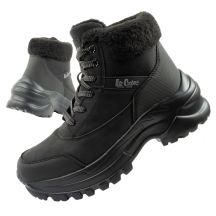 Lee Cooper Damen Winter-Wandersportschuhe, isoliert, schwarz, Schnürung