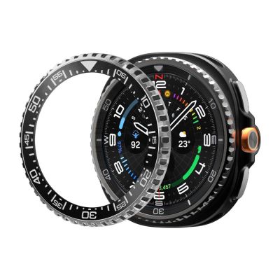 Spigen Bezel Tune Pro Diverna Schutzhülle für Samsung Galaxy Watch 8 Classic 46 mm – Schwarz