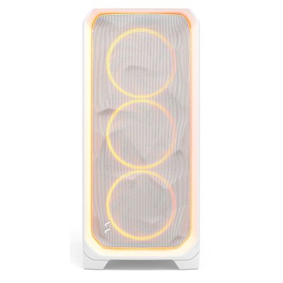 2. Fractal Design Meshify 3 Ambience Pro RGB Clear Tint White Gehäuse