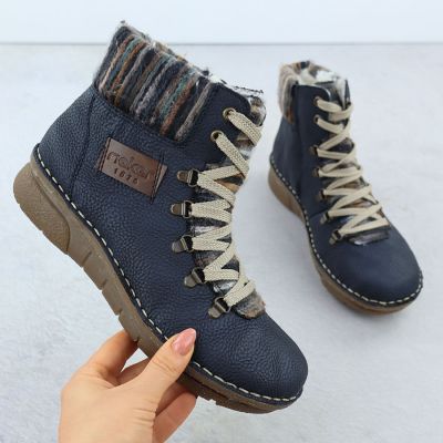 2. Marineblaue Damen-Ankle-Boots Rieker 73343-15