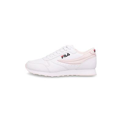 8. Fila Orbit Damen Sportschuhe Sneakers modisch bequem leicht weiß rosa
