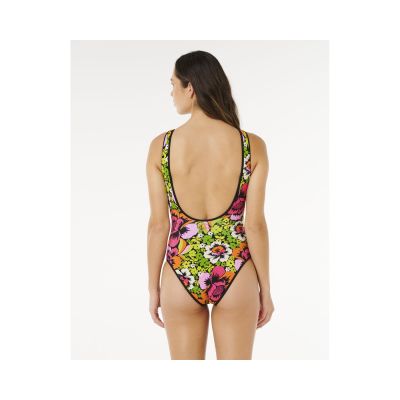 4. Damen-Badeanzug RIP CURL Carioca Hi-Leg Revo, mehrfarbig