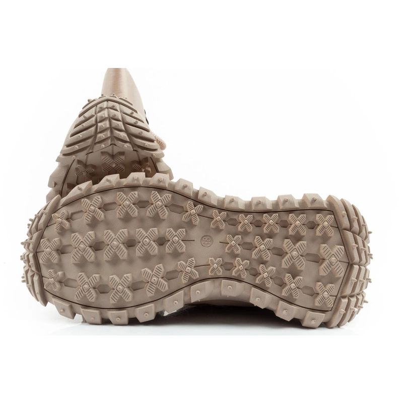 9. Lee Cooper Damen Winter Trekking Sportschuhe, isoliert, beige, Naturleder