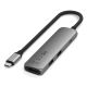 2. Satechi 4-in-1 USB-C Slim Multiport-Adapter 4K (Space Grau)