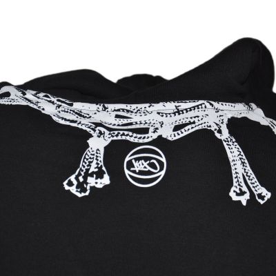 3. Basketball K1X Net Hoody Schwarz - KXM241-013-1