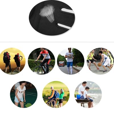 10. Rockbros LF1106M Sportprotektor für Patella und Kniegelenk Größe M - Schwarz
