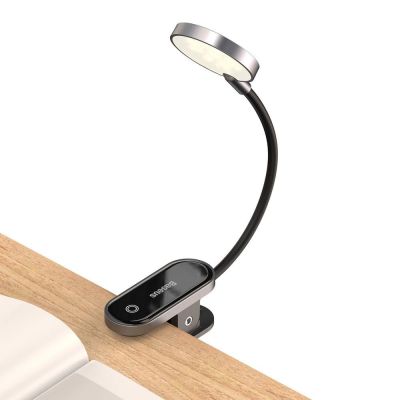 2. Baseus Mini-LED-Lampe mit Clip grau (DGRAD-0G)