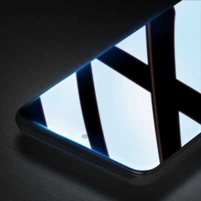 6. Dux Ducis 9D Displayschutzfolie aus gehärtetem Glas für Xiaomi Redmi A2 / Redmi A1 9H mit schwarzem Rahmen