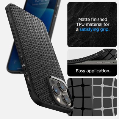 5. Spigen Liquid Air Hülle für iPhone 14 Pro – Mattschwarz
