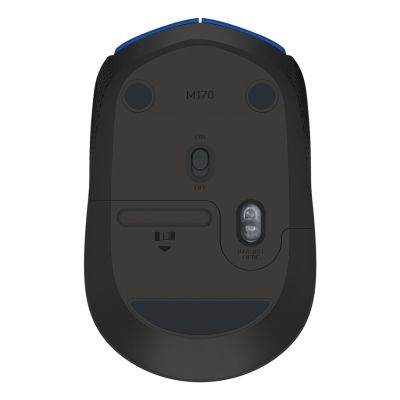 4. Logitech 910-004640 Maus (Optisch; 1000 DPI; Blau)