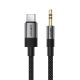 3. Acefast J11 USB-C auf 3,5-mm-Miniklinkenkabel 1 m – Schwarz