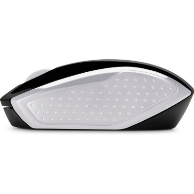 7. HP Maus 200 Kabellos USB-A 3-Tasten Silber/Schwarz