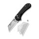 CIVIVI Elementum Utility Aluminium Schwarzes Messer