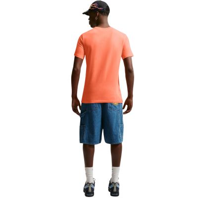 7. Nike NSW T-Shirt Icon Futura Orange AR5004 835