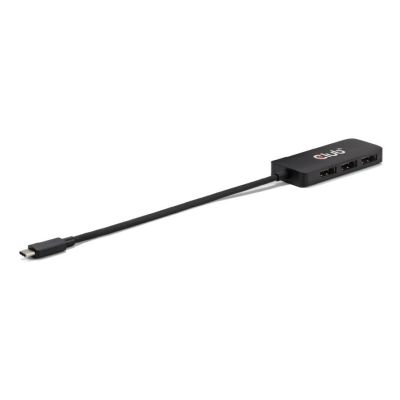 2. CLUB3D CSV-1553 USB-Type-C-Hubs und -Konzentratoren, Schwarz