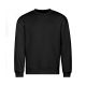2. Vibe Crew Unisex-Sweatshirt (Schwarz)