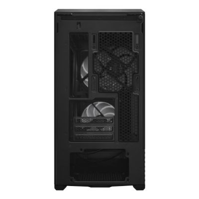 7. Lian Li Vector V150 INF mATX Gehäuse, gehärtetes Glas – schwarz
