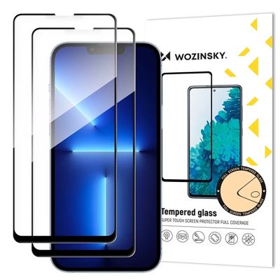 2er-Set Wozinsky Full Glue Tempered Glass für Samsung Galaxy M56