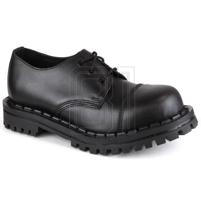 Gregor M GRE1206B Leder-Springerstiefel schwarz
