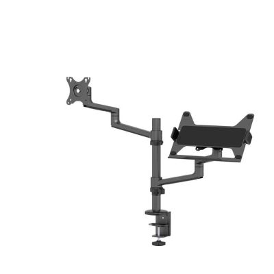 21. Neomounts DS20-425BL2 Monitorhalterung/Ständer 68,6 cm (27") Schreibtisch Schwarz