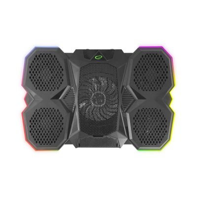 10. ESPERANZA Gaming-Kühlständer mit Handyhalterung RGB-LED BREVA EGC107