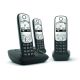 Gigaset A690 A Trio Schnurlostelefon - DECT Schnurlostelefon schwarz