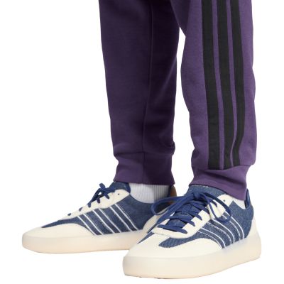5. Herren adidas Essentials 3-Streifen Fleecehose Lila JX0750