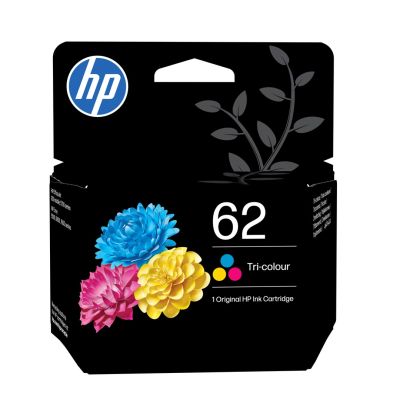 4. HP 62 Original Dreifarben-Tintenpatrone