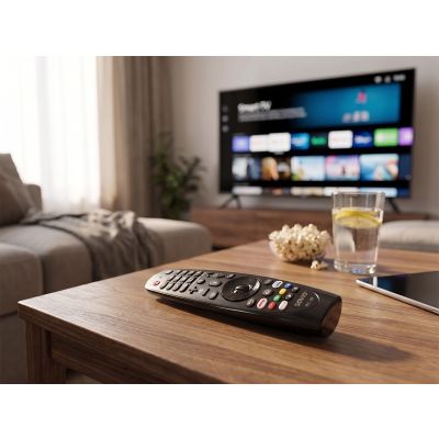 4. SAVIO Universalfernbedienung/Ersatzfernbedienung für LG Smart TV RC-28