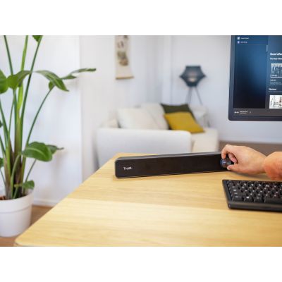 7. Trust ARYS PC Black Soundbar