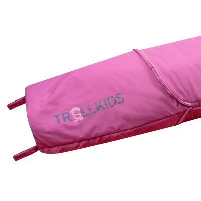 5. Schlafsack Trollkids Femund 3-in-1 malvenrosa/lila blau/Wildrose (695-242)