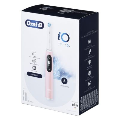 12. Elektrische Zahnbürste Oral-B iO6 Pink