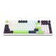 6. REDRAGON K686WBG-RGB-MAX Eisa Max Tastatur USB + RF Wireless + Bluetooth Weiß, Schwarz