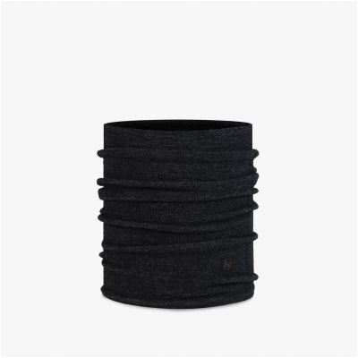 5. Buff Merino Fleece Schlauchschal – black
