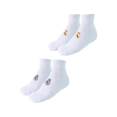 10. Real Madrid Socken, 2er-Pack, weiß, 2900003458