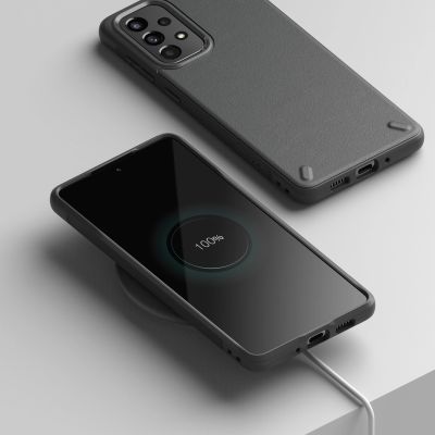 7. Ringke Onyx Durable TPU Cover für Samsung Galaxy A73 grau