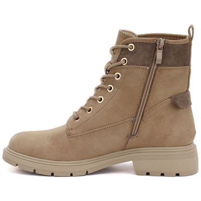 3. Damen gefütterte beige Stiefeletten M.Daszyński MR2501