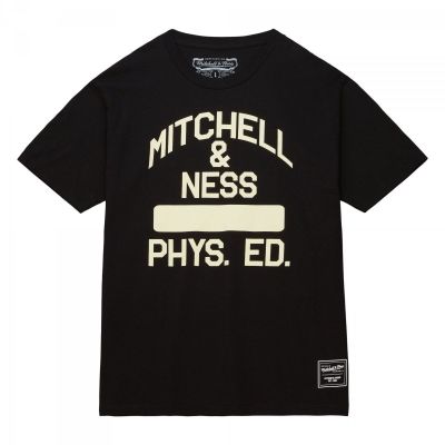 Mitchell & Ness Marken-T-Shirt Phys Ed M BMTR5545-MNNYPPPBLCK
